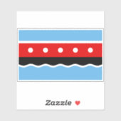 Flagge von Maryhill Aufkleber (Blatt)