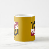 Flagge von Maryland Kaffeetasse (Mittel)