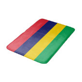 Flagge von Mauritius Badematte (Schrägansicht)