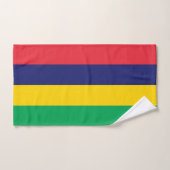 Flagge von Mauritius Badhandtuch Set (Handtuch)
