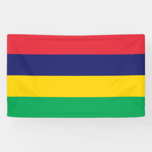 Flagge von Mauritius Banner
