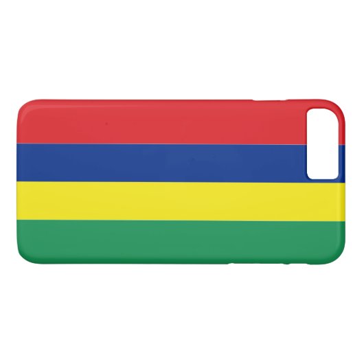 Flagge von Mauritius Case-Mate iPhone Hülle (Rückseite (Horizontal))