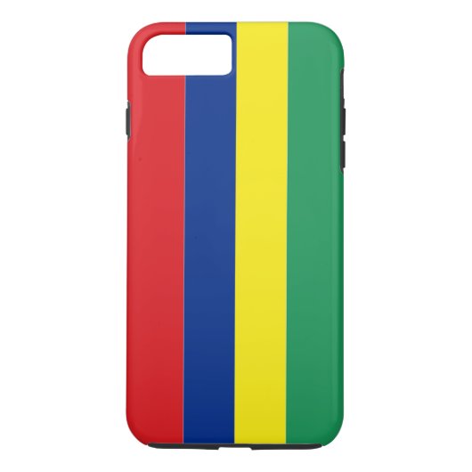 Flagge von Mauritius Case-Mate iPhone Hülle (Rückseite)