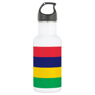 Flagge von Mauritius Edelstahlflasche