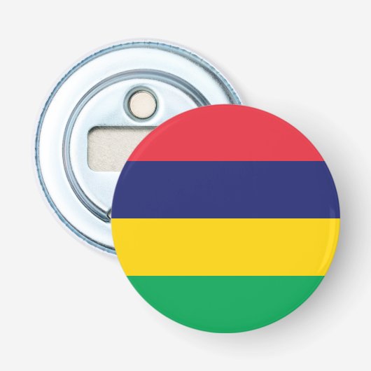 Flagge von Mauritius Flaschenöffner (Vorderseite)