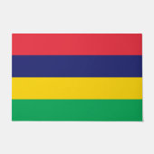 Flagge von Mauritius Fußmatte (Vorderseite)