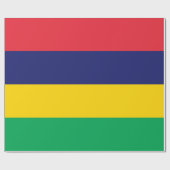 Flagge von Mauritius Geschenkpapier (Flach)