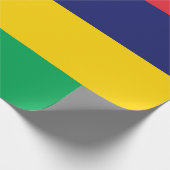 Flagge von Mauritius Geschenkpapier (Ecke)