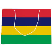 Flagge von Mauritius Große Geschenktüte (Vorderseite)