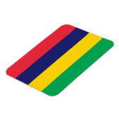 Flagge von Mauritius Magnet (Linke Seite)