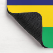 Flagge von Mauritius Mousepad (Ecke)