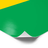 Flagge von Mauritius Poster (Ecke)