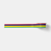 Flagge von Mauritius Satinband (Vorderseite)