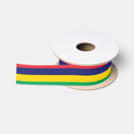 Flagge von Mauritius Satinband