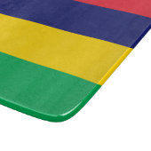 Flagge von Mauritius Schneidebrett (Ecke)