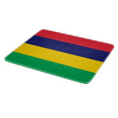 Flagge von Mauritius Schneidebrett (Ecke)