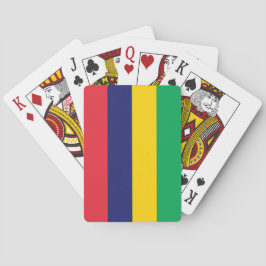 Flagge von Mauritius Spielkarten
