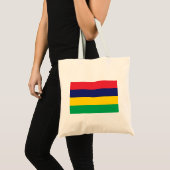 Flagge von Mauritius Tragetasche (Vorderseite (Produkt))