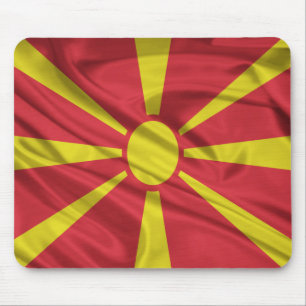 Flagge von Mazedonien Mousepad