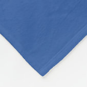 Flagge von Mecklenburg Fleece Blanket (Ecke)