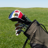 Flagge von Mecklenburg-Western Pommern Golf Headcover (In SItu)