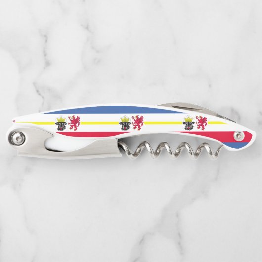 Flagge von Mecklenburg-Western Pommern - Kellerpfa Kellnermesser (Vorderseite)