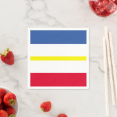 Flagge von Mecklenburg-Western Pommern Papier Neap Serviette (Beispiel)