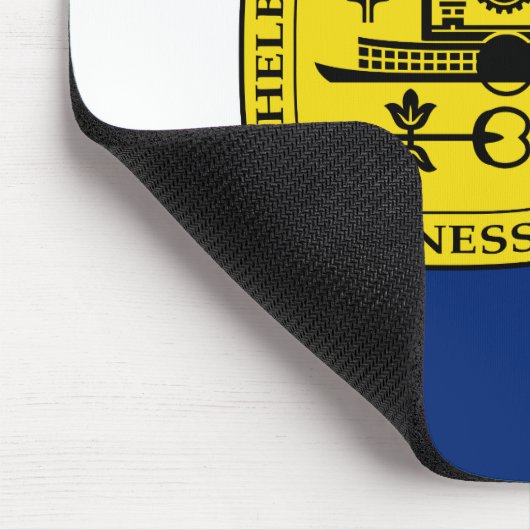 Flagge von Memphis, Tennessee Mouse Pad Mousepad (Ecke)