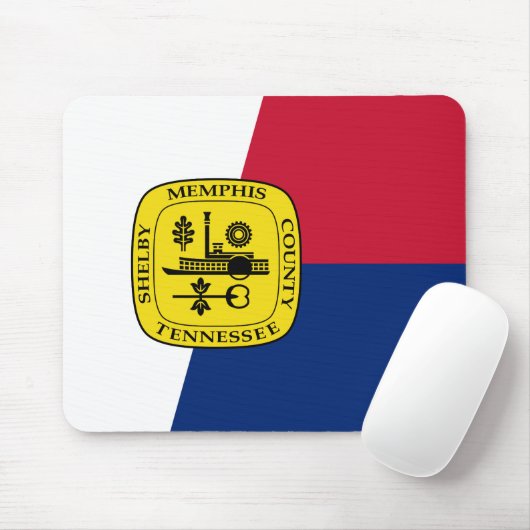 Flagge von Memphis, Tennessee Mouse Pad Mousepad (Mit Mouse)