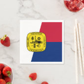 Flagge von Memphis, Tennessee Napkins Serviette (Beispiel)