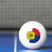 Flagge von Memphis, Tennessee Ping Pong Ball Tischtennisball (Netto)