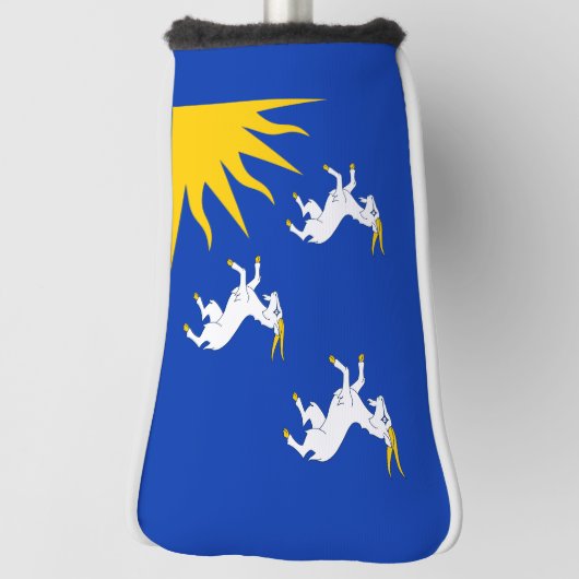 Flagge von Merionethshire Golf Headcover (Rotieren 90)