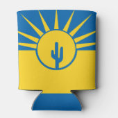 Flagge von Mesa, Arizona Can Cooler Dosenkühler (Rückseite)
