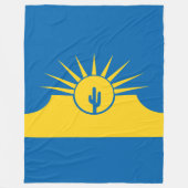 Flagge von Mesa, Arizona Fleece Blanket (Vorderseite)