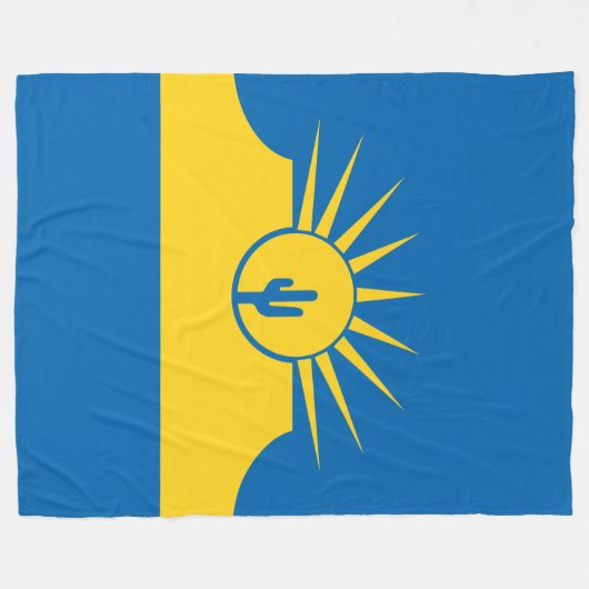 Flagge von Mesa, Arizona Fleece Blanket (Vorderseite (Horizontal))