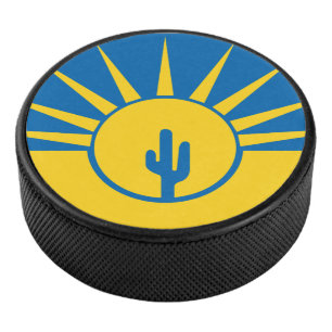 Flagge von Mesa, Arizona Hockey Puck