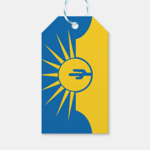 Flagge von Mesa, Geschenketiketten von Arizona Geschenkanhänger