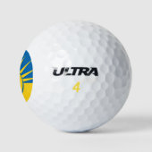 Flagge von Mesa, Golfplätze von Arizona Golfball (Logo)