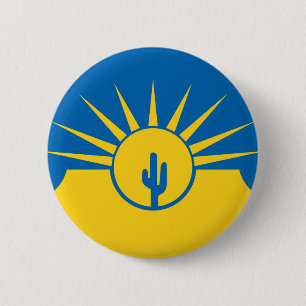Flagge von Mesa, Pinback von Arizona Button