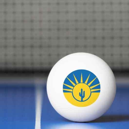 Flagge von Mesa, Ping-Pong-Ball von Arizona Tischtennisball (Netto)