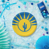 Flagge von Mesa, Teller von Arizona (Party)