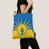 Flagge von Mesa, Tote-Beutel von Arizona Tasche (Von Nahem)