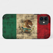 Flagge von Mexiko beunruhigte Case-Mate iPhone 5 Hülle (Rückseite (Horizontal))