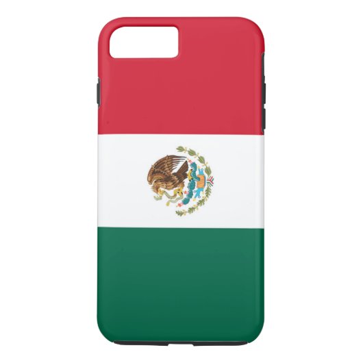 Flagge von Mexiko Case-Mate iPhone Hülle (Rückseite)