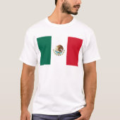 Flagge von Mexiko - mexikanische Flagge - Bandera T-Shirt (Vorderseite)