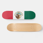 Flagge von Mexiko-Skateboard Skateboard (Horizontal)