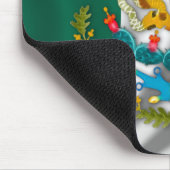 Flagge von Mexiko, Wappen Mousepad (Ecke)