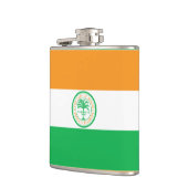 Flagge von Miami, Florida Flachmann (Links)