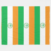 Flagge von Miami, Florida Fleece Blanket (Vorderseite (Horizontal))