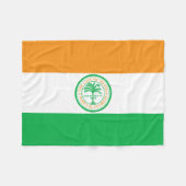 Flagge von Miami, Florida Fleece Blanket (Vorderseite (Horizontal))